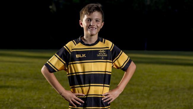 Yatala Rams Junior Rugby Union Club members. Tamati Frey, 12. Picture: Jerad Williams