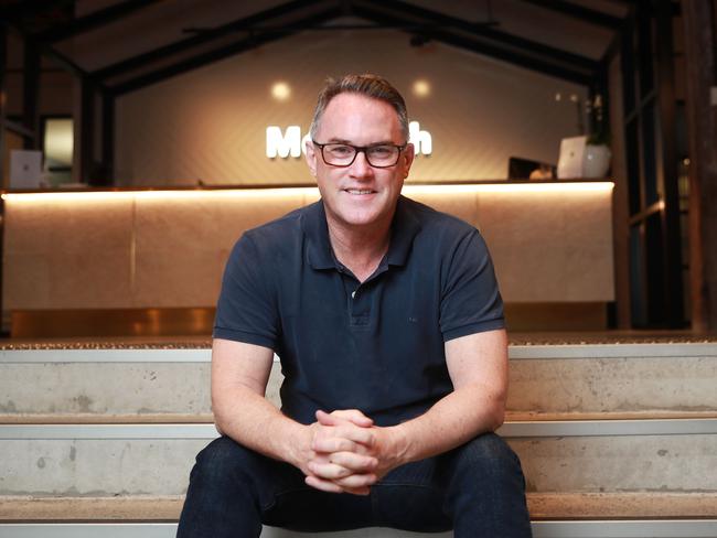 23/10/20: John McGrath, founder and executive director of McGrath Estate Agents at his office at Pyrmont. John Feder/The Australian.