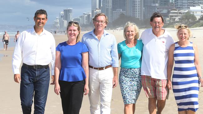 Mr Vorster in 2016 when he was elected to the Gold Coast City Council Picture Glenn Hampson