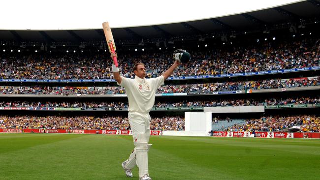 Australia's Matthew Hayden loved batting at the MCG. (AAP Image/Julian Smith)