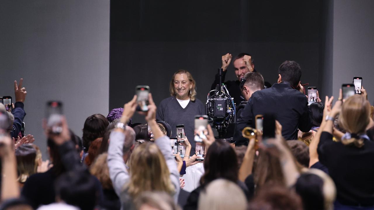 Miuccia Prada, the creative force behind Prada and Miu Miu, continues to redefine fashion. Her work challenges conventional notions of femininity, as seen in the Fall/Winter 2025 collections. In a notable move, Prada acquired Versace for 2.2 billion. Picture: Getty