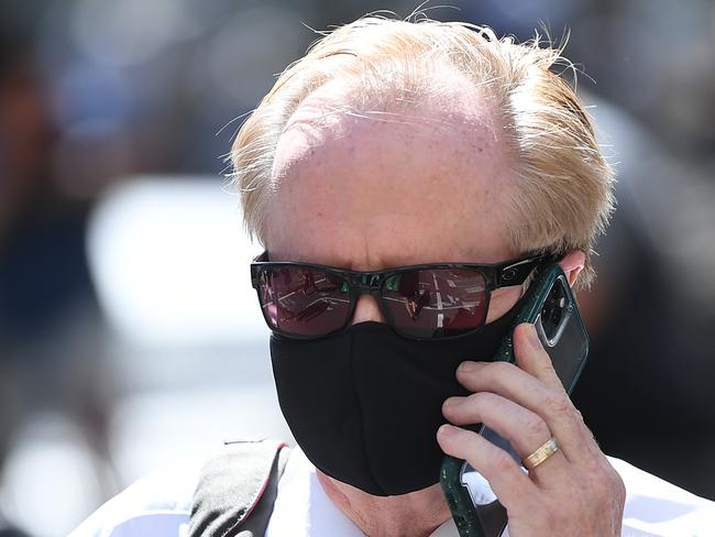 SYDNEY, AUSTRALIA - NCA NewsWire Photos DECEMBER, 09, 2020: Roy Stanton leaves the downing Centre court in Sydney. Picture: NCA NewsWire/Joel Carrett