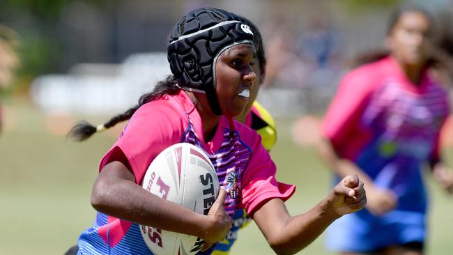 Junior League grand Finals at Kern Brothers Drive. Under 17 Girls Western Lions against Centrals. Lions April Major. Picture: Evan Morgan