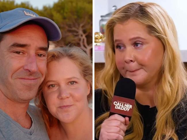 Amy Schumer and husband Chris Fischer.