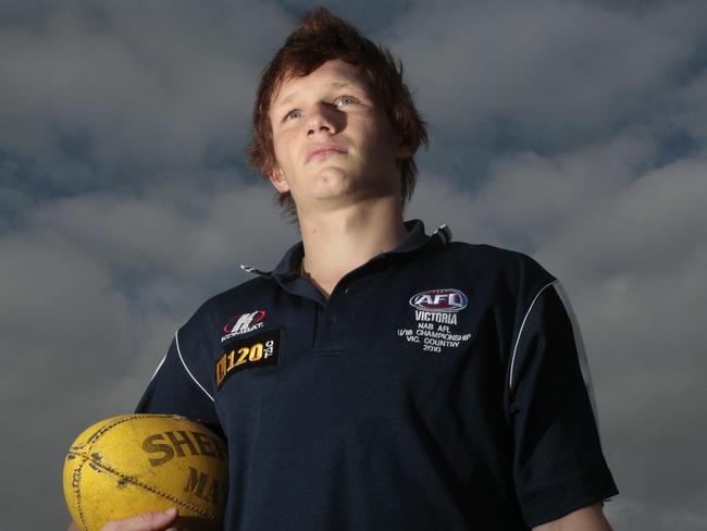 Yep, that’s Adam Treloar as a teenager with the Dandenong Stingrays.