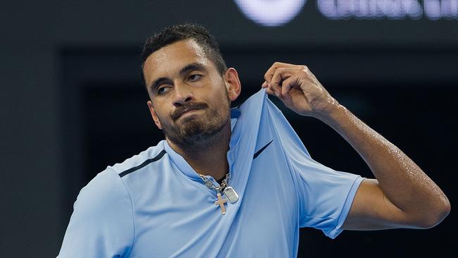 Nick Kyrgios can expect a fierce test at the Australian Open.