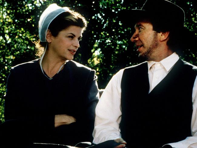 Kirstie Alley with comedian Tim Allen in For Richer or Poorer.