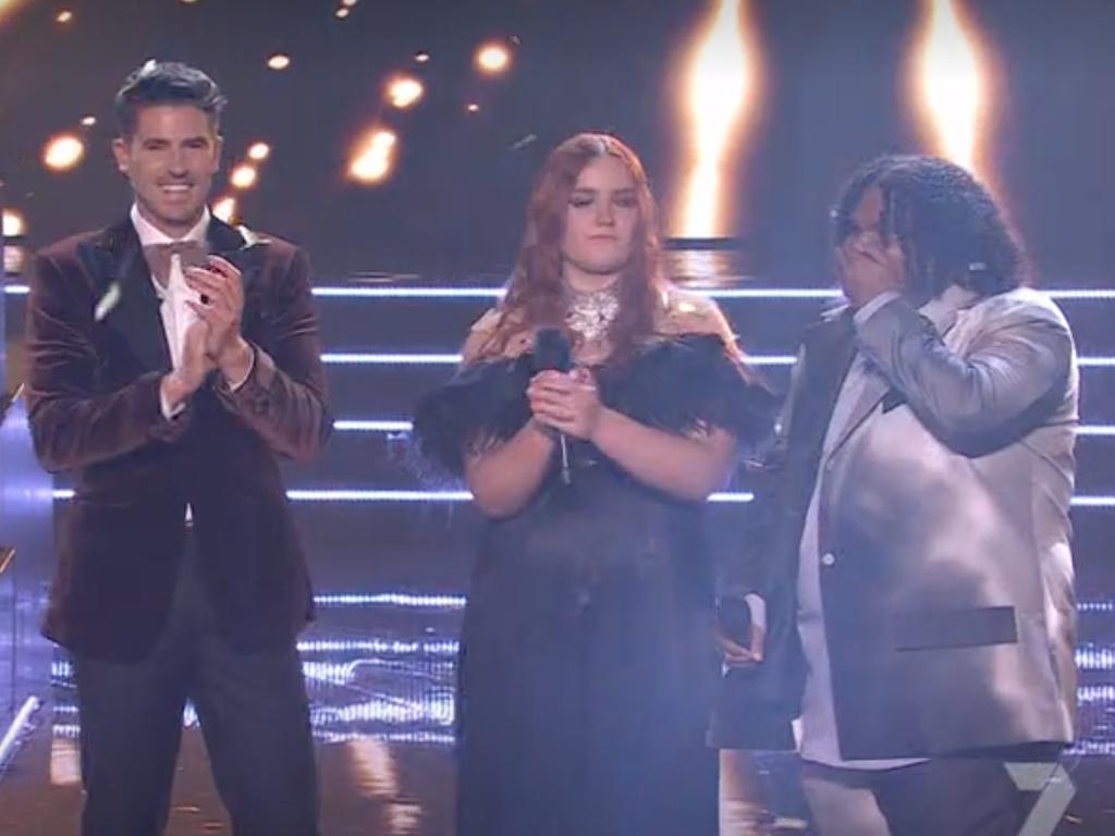 Royston Sagigi-Baira wins Australian Idol 2023. Picture: 7 Channel