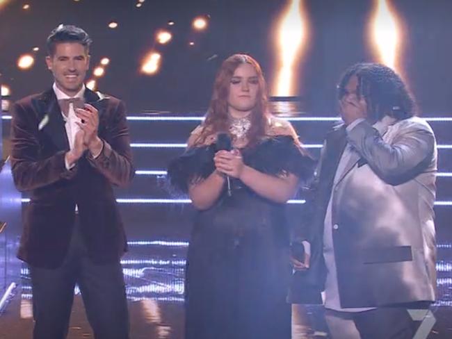 Royston Sagigi-Baira wins Australian Idol 2023. Picture: 7 Channel