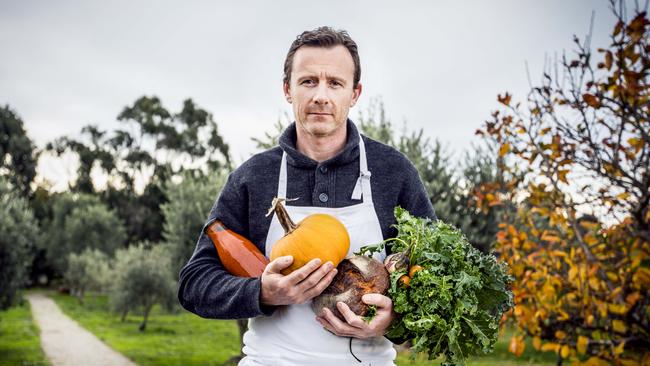 Brae head chef and owner Dan Hunter. Picture: Nicole Cleary