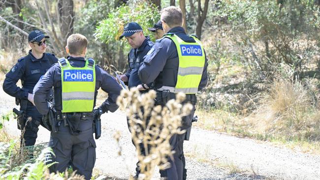 Police launched a new search in Buninyong for the body of missing woman Samantha Murphy, six weeks after she was last seen alive. Picture: Joe Armao