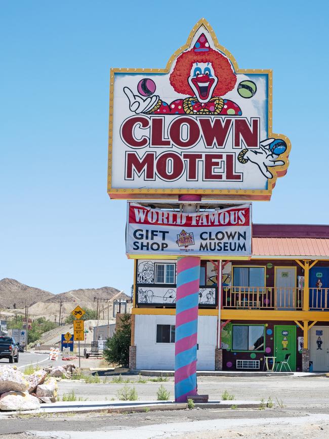 The Clown Motel in Tonopah.