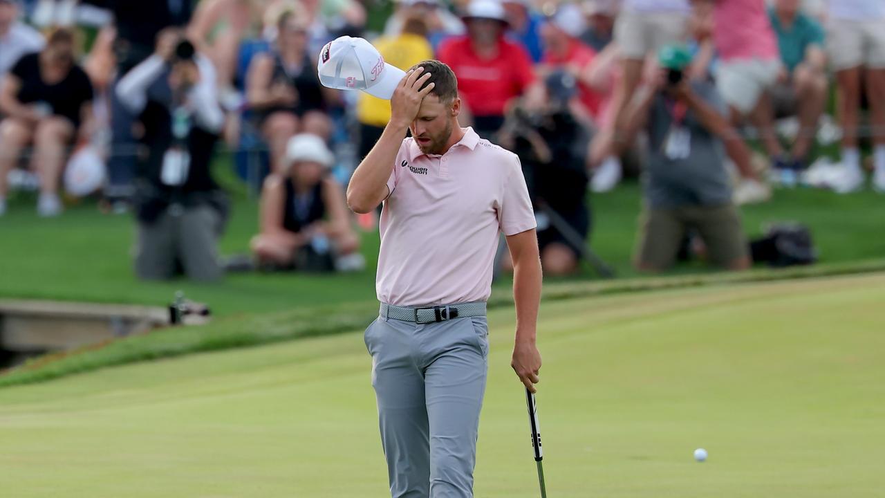 Wyndham Clark was oh so close. (Photo by Kevin C. Cox/Getty Images)