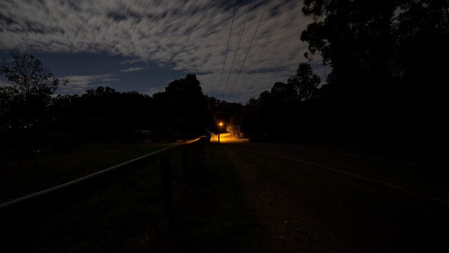 Freers Farm Action Group uploaded this photo at the site, taken last month, showing how dark it is at night.