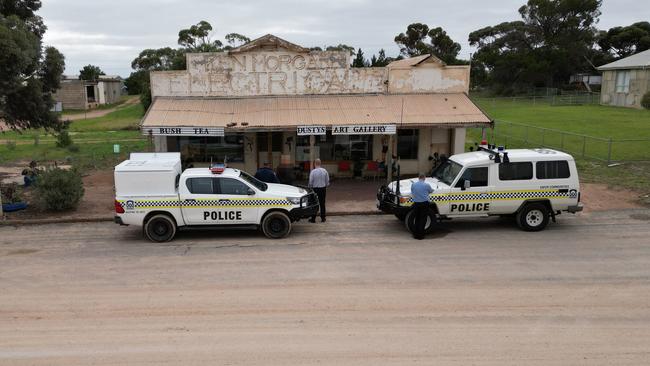 The Art Gallery at Poochera on Eyre Peninsulawhere Peter Hillier died. Picture: SA Police