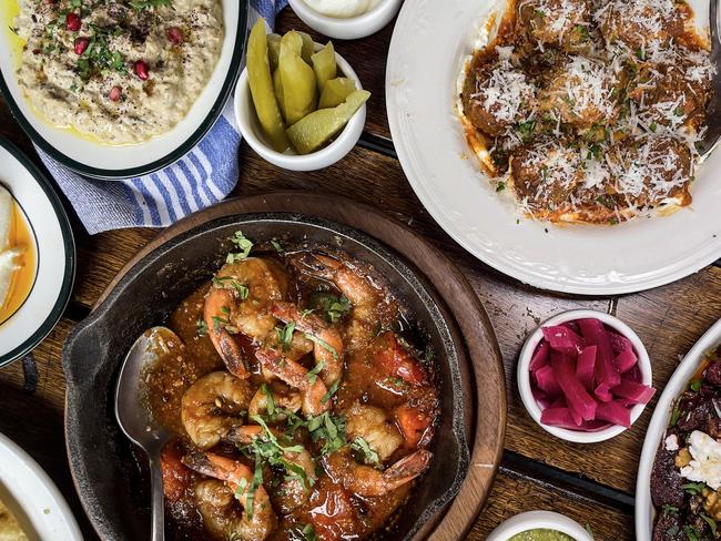 Alma's hot and cold mezze. Picture: Jenifer Jagielski