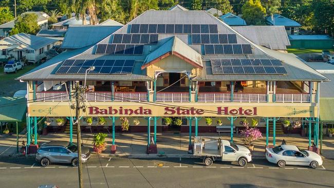 The Babinda State hotel at 65-87 Munro Street, Babinda is for sale for a cool $2.8m. Photo: Real Commercial