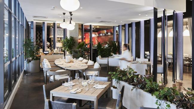 Dining area at the Crowne Plaza, Coogee.