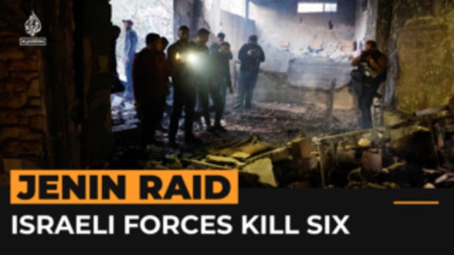 Israeli Forces Kill At Least 6 Palestinians In Jenin Raid | News.com.au ...