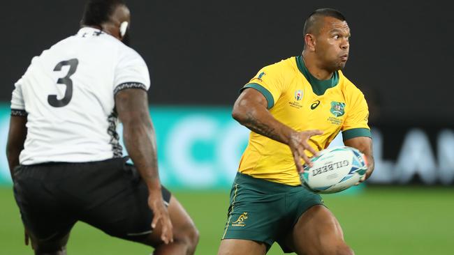 Wallabies fullback Kurtley Beale says the Wales defence will be hard to crack. Picture: Getty Images