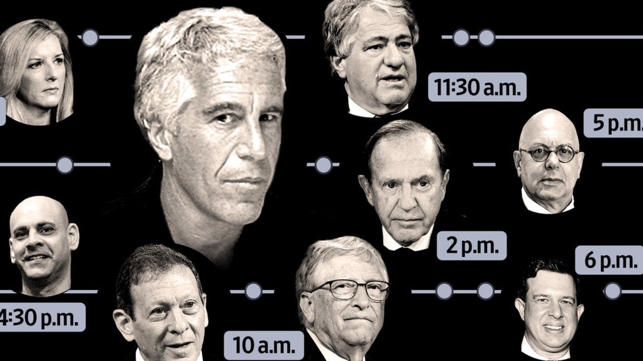 Jeffrey Epstein: One day in calendar shows meetings with some of ...