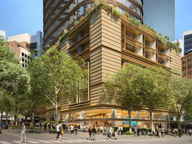 Pitt and Bridge Street Precinct artist impression