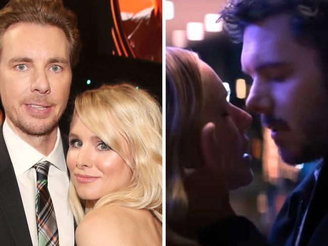 Kristen Bell and Dax Shepard.