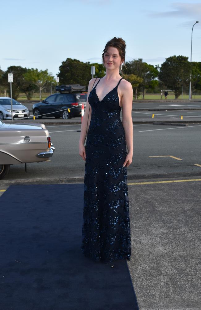 Students at the 2024 Chancellor State College formal.