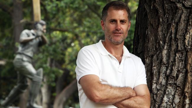 15/12/16 Former Australian Cricketer Simon Katich outside the MCG in Melbourne during the 2016 Boxing day test. Aaron Francis/The Australian