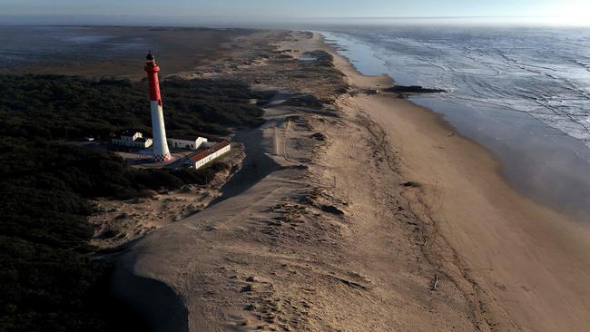 The Bay of Biscay between France and Spain can also get rough. Photo: Christophe Archambault / AFP.