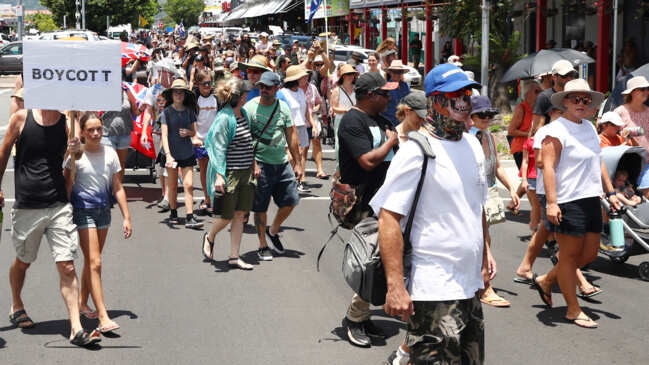 Freedom Rally protest march