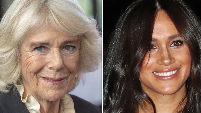 Camilla, the Duchess of Cornwall, and Meghan, the Duchess of Sussex.