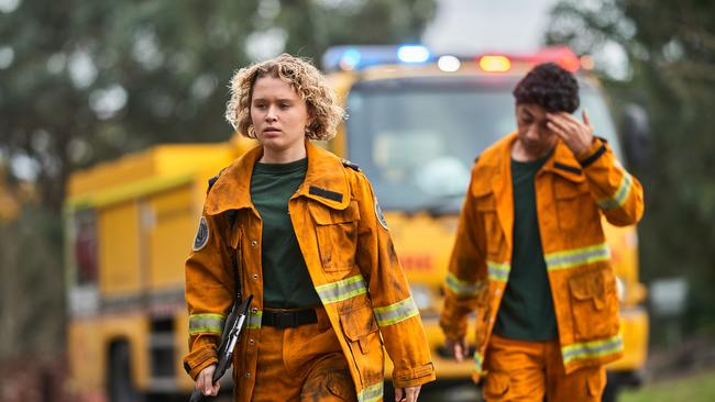 Eliza Scanlen and Hunter Page-Lochard in Picture: Ben King/ABC TV