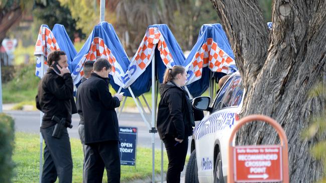 Passers-by stumbled upon Mr Mammone on Friday. Picture: Andrew Henshaw