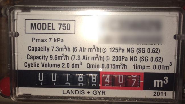 If you meter is inside your home, and you’re not there when the meter reader calls, the onus is on you. Picture: Supplied