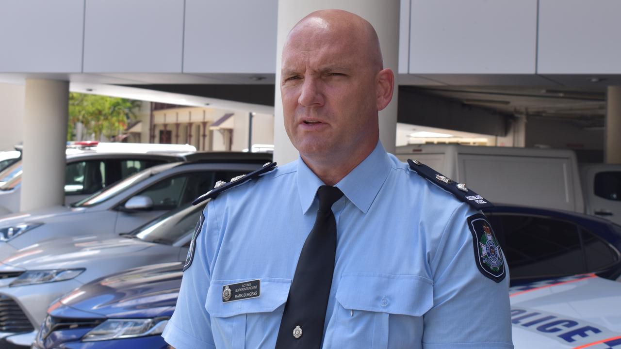 Queensland Police Service Capricornia Acting Superintendent Mark Burgess at Rockhampton Police Station.