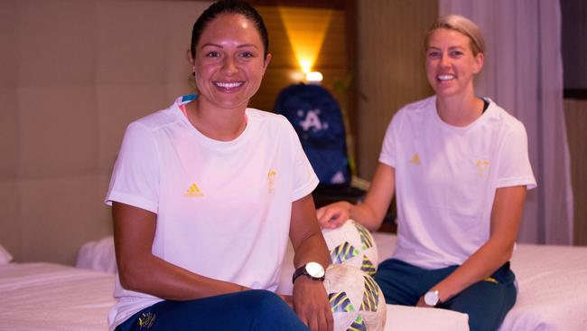 Hotel living for the Matildas.