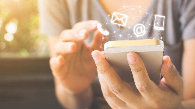 A child’s development could be seriously impacted by their parents’ excessive phone use. Picture: File