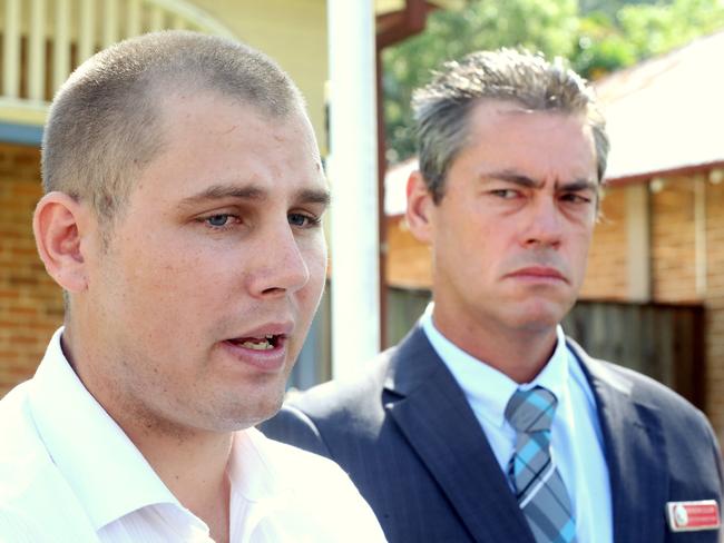 Michael Martin is accused of murdering his father. Picture: Richard Gosling