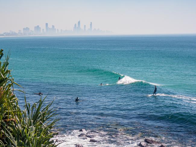 View from Burleigh Heads. Picture: Mark Fitz/Tourism QLD