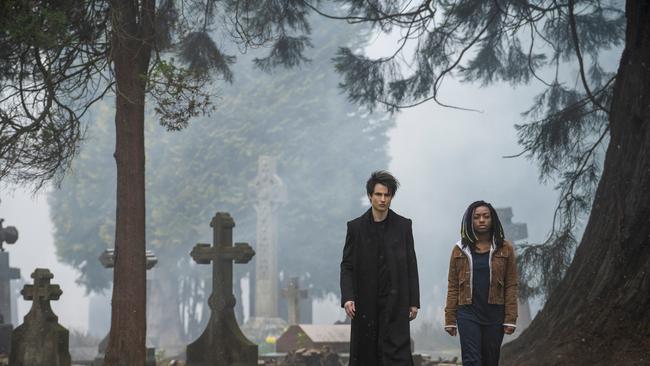 Tom Sturridge as Dream, Kyo Ra as Rose Walker in The Sandman. Picture: Netflix