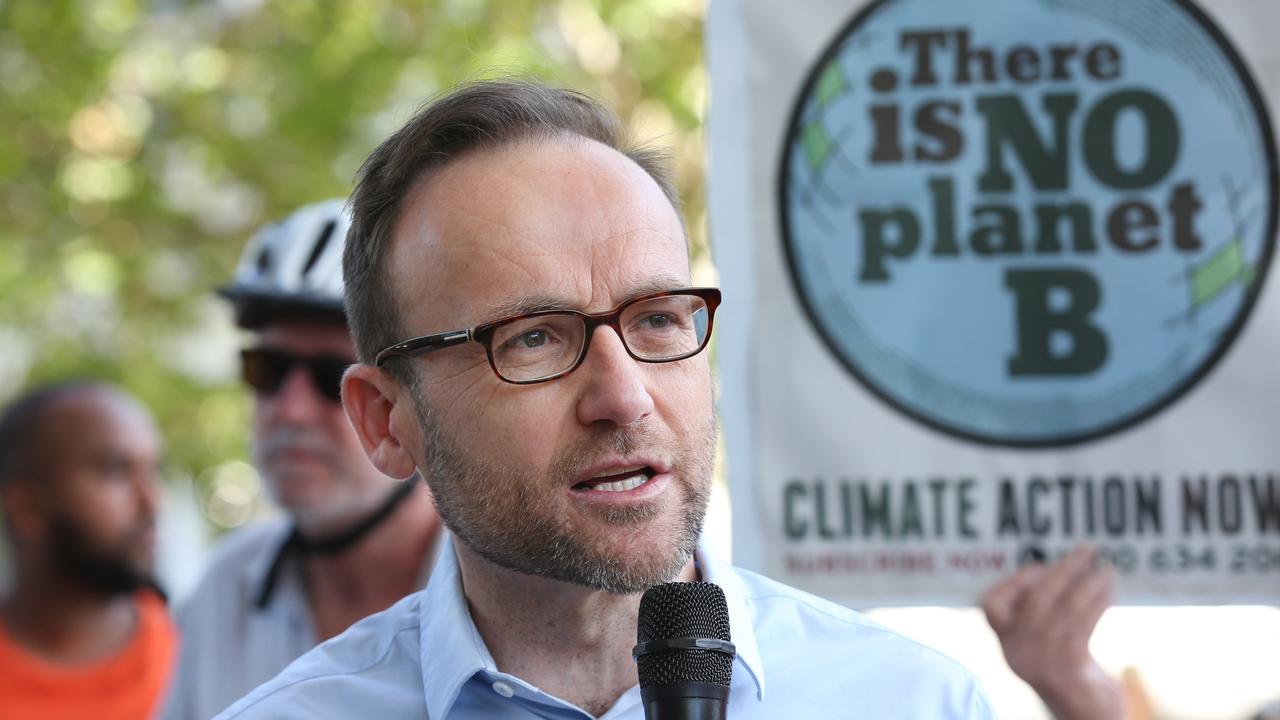 Greens MP Adam Bandt says the party does support hazard reduction burns. Picture: David Crosling/AAP