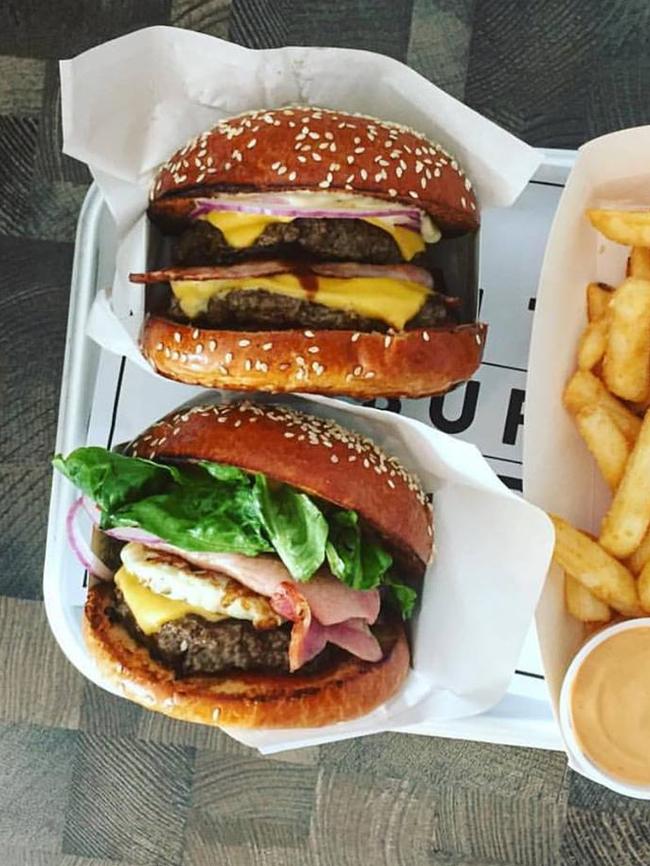 They’re making them fresh and fast at Fit Burger. Picture: Facebook.