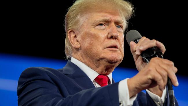 Former U. President Donald Trump has claimed FBI agents have raided his Florida home. Picture: Brandon Bell/Getty Images/AFP