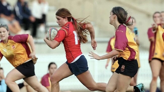 Young Sevens rugby star Edie Burke. Pic: Supplied