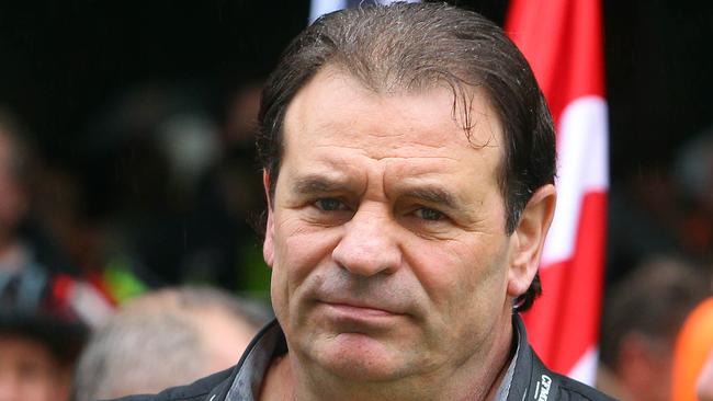 CFMEU construction branch state secretary John Setka has written to Premier Daniel Andrews demanding he stop promoting work done by its industrial nemesis Grocon. Picture: Aaron Francis