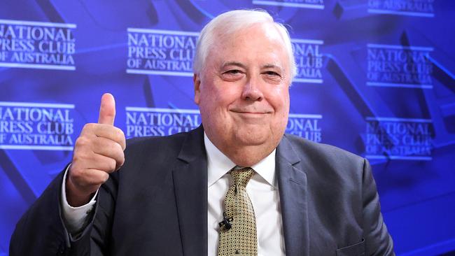 Queensland Senate hopeful Clive Palmer. Picture: NCA NewsWire / Gary Ramage