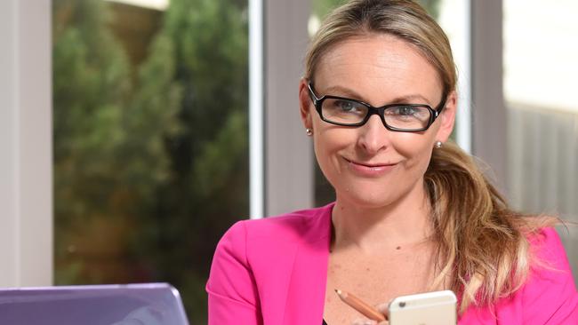 Melanie Schilling is a dating coach who appears on Married at First Sight and said we’re ‘paralysed’ by choice by online dating. Picture: Kylie Else