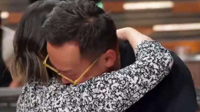 Mel and Alvin shared an emotional moment during the tricky cook.