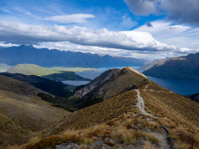 Explore New Zealand's Ben Lomond Track, a stunning hike with panoramic vistas. Picture: iStock